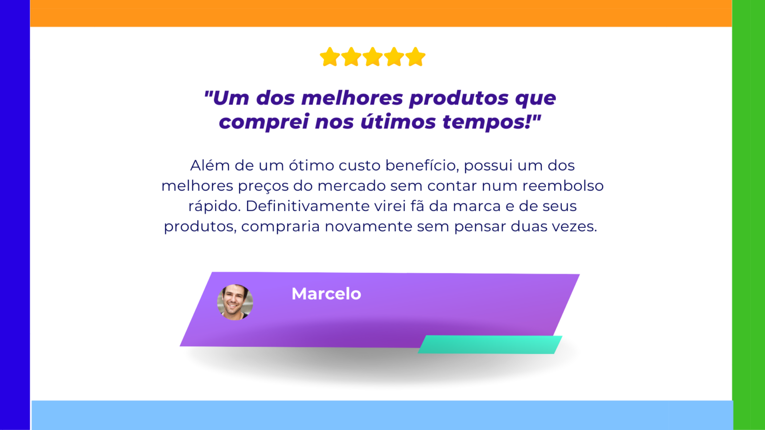 Instagram post divertido tech de feedback e depoimento de clientes (1920 x 1080 px) (1)